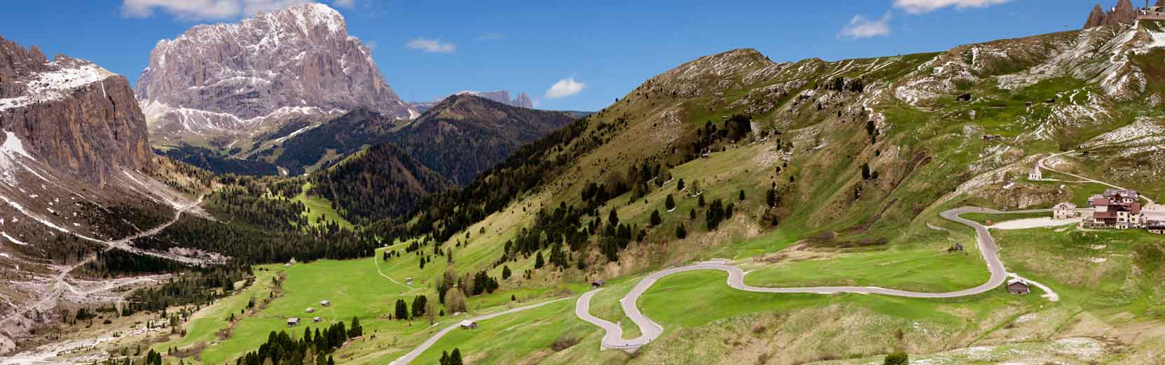 Schöne Alpenstraßen