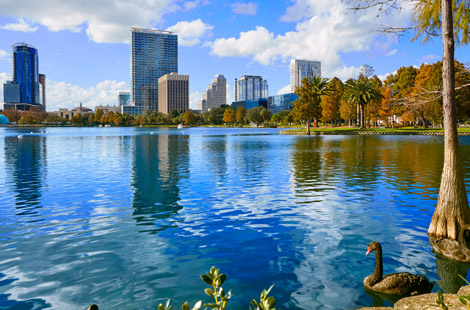 Lake Eola Park in Orlando