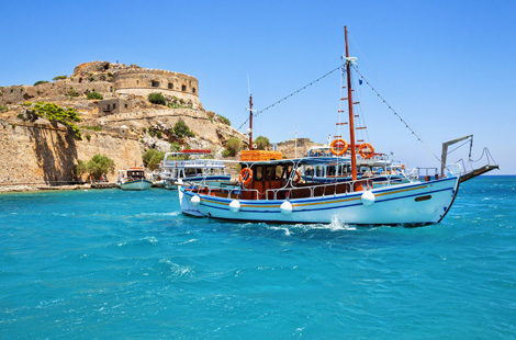 griechische Insel Spinalonga