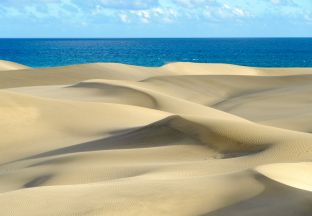 Dünen Gran Canaria- Flughafen