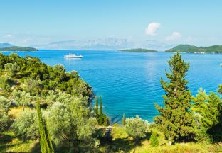 Küste Preveza Lefkas Flughafen